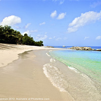 Buy canvas prints of Barbados beach by steve akerman