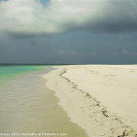 Buy canvas prints of Storm brewing in the Maldives by steve akerman