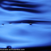 Buy canvas prints of Blue water with bubbles by steve akerman