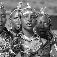 Buy canvas prints of People of the Masai Mara. by steve akerman