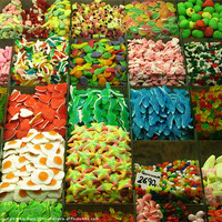 Buy canvas prints of Yummie Sweeties by Liz Ward