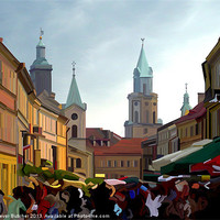 Buy canvas prints of The Old City by Trevor Butcher