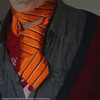 Buy canvas prints of Orange Tie by Trevor Butcher