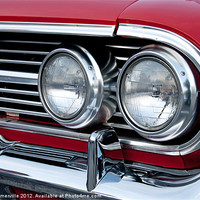 Buy canvas prints of 1960s chevrolet impala by allan somerville