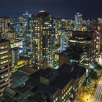 Buy canvas prints of Vancouver cityscape by Mark Harrop