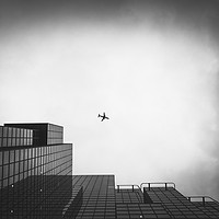 Buy canvas prints of Building and aircraft by Mark Harrop