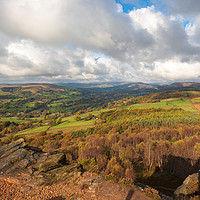 Buy canvas prints of Autumn golds of the Peak District by Mark Harrop