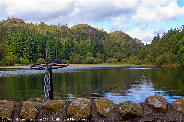 Yew Tree tarn cumbria Picture Board by Paul Messenger