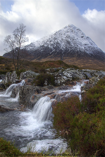 Buachaille Etive Mor Picture Board by Paul Messenger