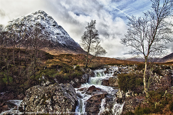 Buachaille Etive Mor Picture Board by Paul Messenger
