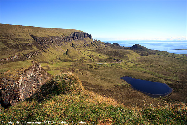 The Quiraing on the Isle of Skye Picture Board by Paul Messenger