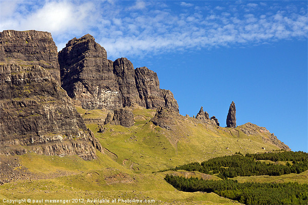 Old Man of Storr isle of Skye Scotland Picture Board by Paul Messenger