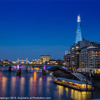 Buy canvas prints of Shard View by Paul Messenger
