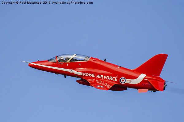  The Red Arrows Picture Board by Paul Messenger