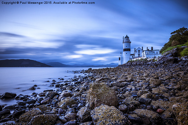  Cloch Lighthouse Picture Board by Paul Messenger