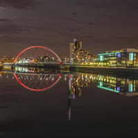 Buy canvas prints of  The Clyde Arc by Paul Messenger