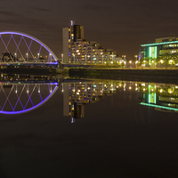 Buy canvas prints of   The Clyde Arc by Paul Messenger