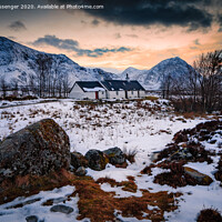 Buy canvas prints of Buachaille Etive Mor by Paul Messenger