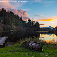 Buy canvas prints of Loch Ard Scotland by Paul Messenger