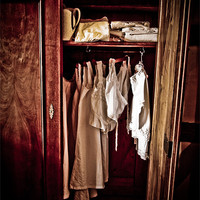Buy canvas prints of the wardrobe by Jo Beerens
