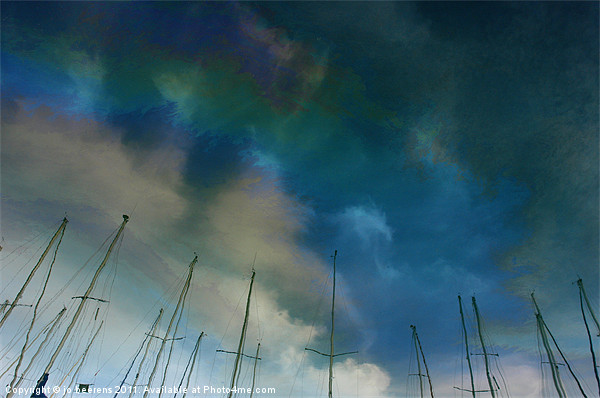 fuel sky Picture Board by Jo Beerens