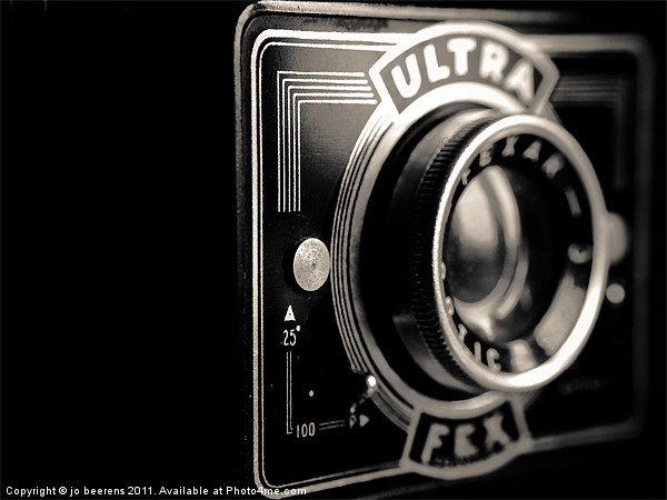 bakelite vintage camera Picture Board by Jo Beerens