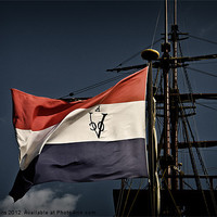 Buy canvas prints of dutch flag by Jo Beerens
