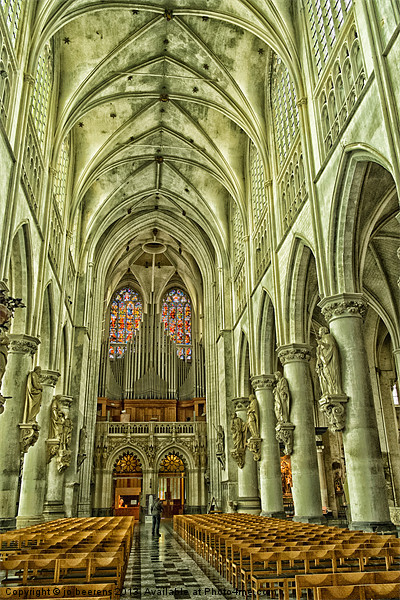 church interior Picture Board by Jo Beerens