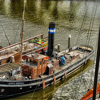 Buy canvas prints of amsterdam boat by Jo Beerens