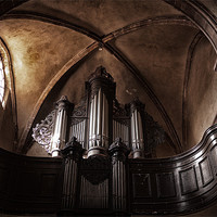 Buy canvas prints of the church organ by Jo Beerens