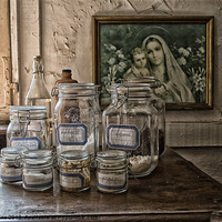 Buy canvas prints of jars by Jo Beerens