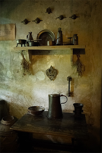 mediaeval kitchen Picture Board by Jo Beerens