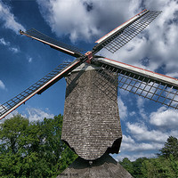 Buy canvas prints of windmill by Jo Beerens