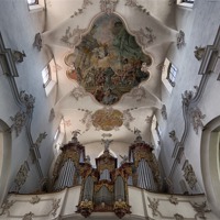 Buy canvas prints of church organ by Jo Beerens