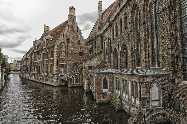 bruges canal Picture Board by Jo Beerens
