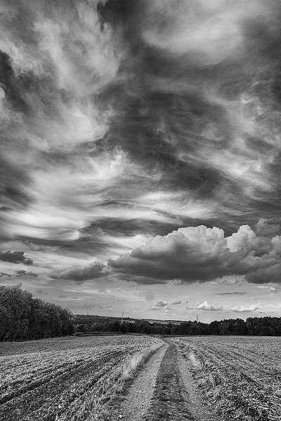 cloudy skies Picture Board by Jo Beerens