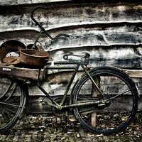 Buy canvas prints of dutch bike by Jo Beerens