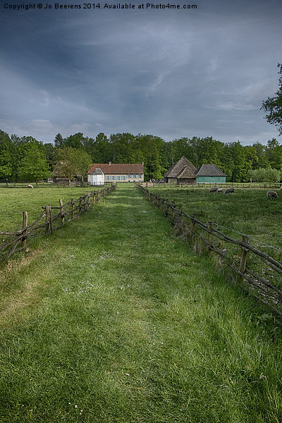 rural landscape Picture Board by Jo Beerens