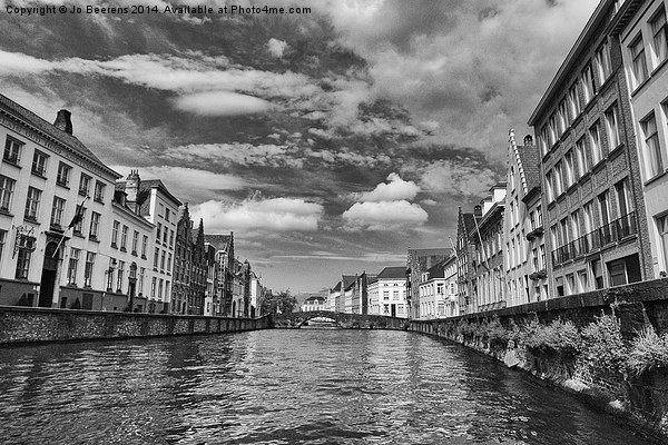 bruges canal Picture Board by Jo Beerens