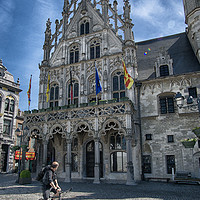 Buy canvas prints of Mechelen cloth hall by Jo Beerens