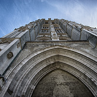 Buy canvas prints of Saint Rombouts cathedral tower by Jo Beerens