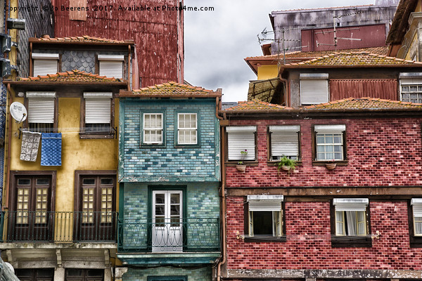 porto old facades Picture Board by Jo Beerens