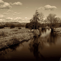 Buy canvas prints of Peaceful River by Dean Messenger