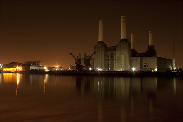 Battersea Power Station Picture Board by Dean Messenger