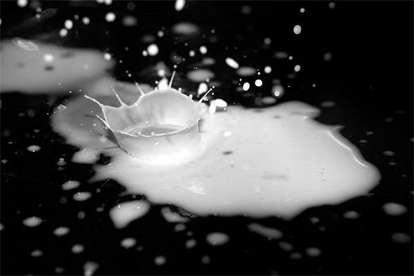 spilt Milk Picture Board by Dean Messenger