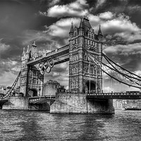 Buy canvas prints of Tower Bridge by Dean Messenger