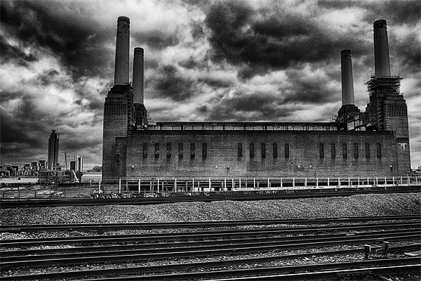 Battersea Power Station Picture Board by Dean Messenger