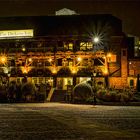 Buy canvas prints of The Dickens Inn by Dean Messenger