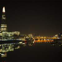 Buy canvas prints of London City of Lights by Dean Messenger