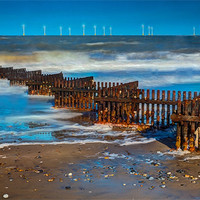 Buy canvas prints of Caister on Sea by Dean Messenger